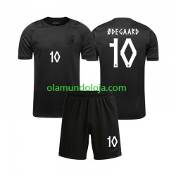 Camisola Noruega Martin Odegaard 10 Criança Equipamento Segundo Copa do Mundo 2026 Manga Curta